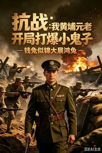 《抗战：我黄埔元老开局打爆小鬼子》小说封面